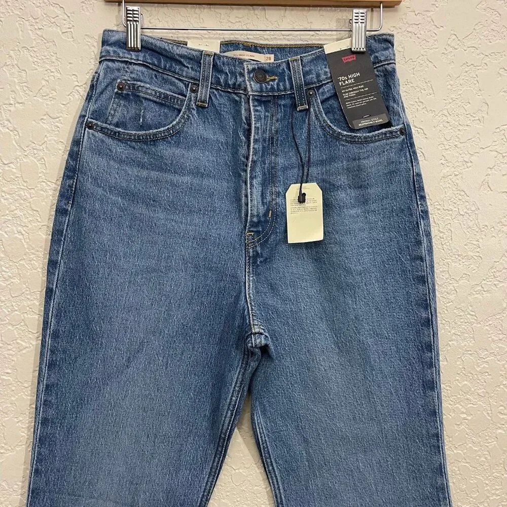 Free People X Levi’s 70s Ultra High Flare Jeans